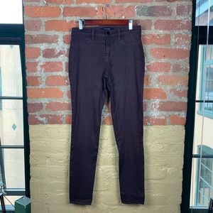 J Brand | Super Skinny Purple Mid Rise Jeans 29